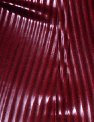 Struktur Latex Spaghetti Red / 0,6 mm